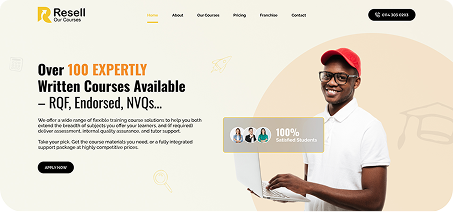 Resell Our Courses Banner