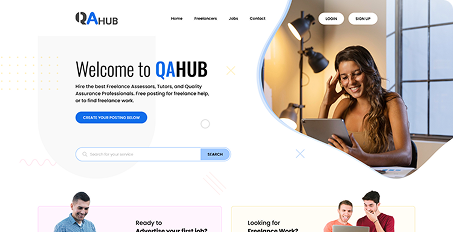 QA hub banner